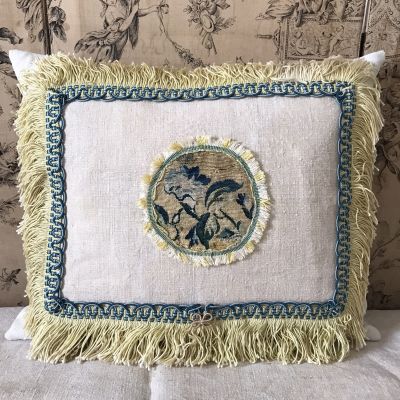 Silk Passementerie Cushion