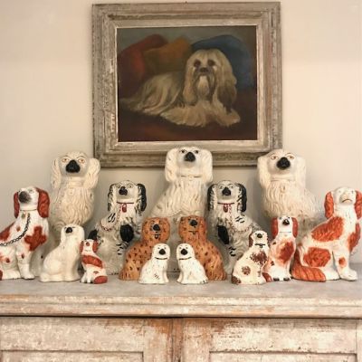 Collection of Staffordshire Dogs