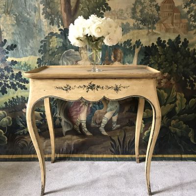 French Painted Table
