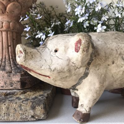 Papier-mache Pig