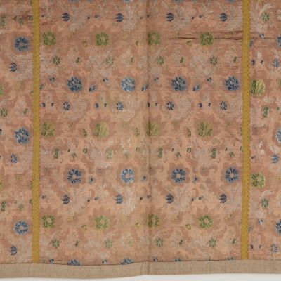 18th Century Italian Silk Panel