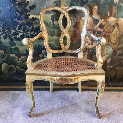 Italian Painted Chair